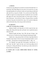 NGUỒN GỐC VÀ QUÁ TRÌNH HÌNH THÀNH TƯ TƯỞNG GANDHI