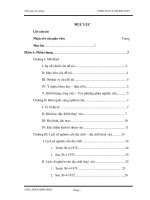 Phân tích nước thải nước sinh hoạt