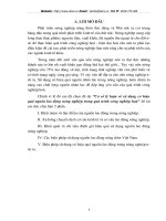 Cơ sở lý luận về sử dụng có hiệu quả nguồn lao động nông nghiệp trong quá trình công nghiệp hóa