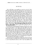 Huy động và sử dụng vốn cho phát triển cơ sở hạ tầng nông thôn Việt Nam trong những năm đầu của thế kỷ XXI