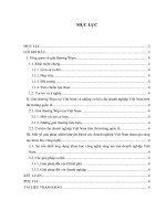 Giải thưởng Wipo và cơ hội cho Doanh nghiệp Việt Nam