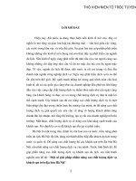 Một số giải pháp nhằm nâng cao chất lượng dịch vụ khách sạn trên địa bàn Hà Nội