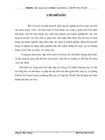 báo cáo thực tập tại Công ty Cổ phần Thương mại và Vận tải Sông Đà