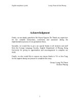 English morpheme system and some applications of learning morpheme in establishing words