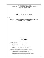 làn sóng điện ảnh Hàn Quốc ở châu Á trong thế kỷ XXI