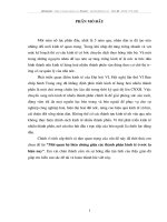 tình hình sử dụng nghệ thuật tiêu thụ XBP ở công ty phát hành sách hà Nội