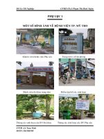 1 số hình ảnh về bệnh viện Mỹ Tho