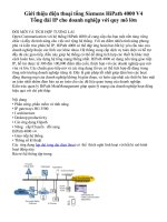 Gioi thieu dien thoai tong Siemens HiPath 4000 V4