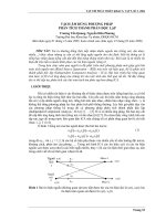 tách âm dùng phương pháp phân tích thành phần độc lập