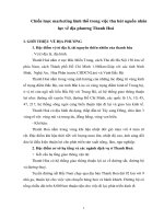 362 Chiến lược Marketing lãnh thổ trong việc thu hút nguồn nhân lực về địa phương Thanh Hoá