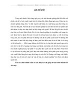 Một số giải pháp marketing nhằm nâng cao khả năng tiêu thụ sản phẩm của công ty giầy LADODA