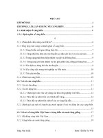 ĐỊNH HƯỚNG & CÁC GIẢI PHÁP NHẰM NÂNG CAO HIỆU QUẢ HOẠT ĐỘNG ĐẦU TƯ PHÁT TRIỂN VÀO CẢNG BIỂN CỦA TỔNG CÔNG TY HÀNG HẢI VIỆT NAM