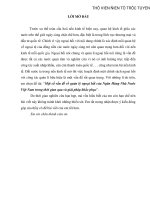 Một số vấn đề về quản lý ngoại hối của Ngân Hàng Nhà Nước Việt Nam trong thời gian qua và giải pháp khắc phục