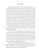 Đánh giá chất lượng nguồn nước sinh hoạt tại khu vực trường Đại học Y Hà Nội