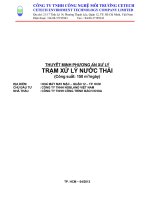 trạm xử lý nước thải