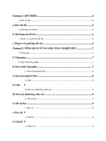 Tính toán thiết kế hệ thống xử lý nước thải cho Công ty dệt nhuộm Sài Gòn công suất 2000m3ngày