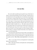 “Bàn về Báo cáo lưu chuyển tiền tệ