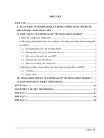 NHẬN ĐỊNH CHUNG VỀ CHÍNH SÁCH TÍN DỤNG ĐỐI VỚI HSSV