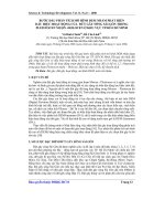 bước đầu phân tích mô hình dem nhằm phát hiện dấu hiệu hoạt động của đứt gãy sông Sài Gòn