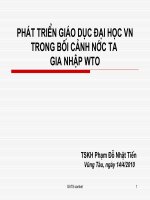 Phát triển giáo dục Việt Nam