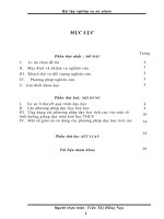 Tìm hiểu và ứng dụng phương pháp dạy học tích cực vào giảng dạy hoá học THCS