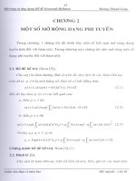 Mở rộng và ứng dụng bổ đề Gronwall -BellMan 7