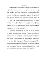 Tình hình tiêu thụ sản phẩm ở nhà máy Diêm Thông Nhất