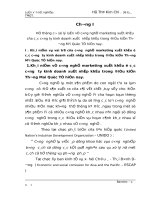 598 Công nghệ Marketing xuất khẩu của các Công ty kinh doanh xuất nhập khẩu trong điều kiện Thương Mại Quốc Tế hiện nay