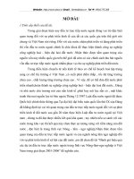 Khái quát cơ sở lý luận khoa học về đầu tư trực tiếp nước ngoài vào ngành Nông-lâm-ngư nghiệp.