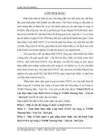 Thuế GTGT và việc thực hiện Luật thuế GTGT ở công ty TNHH Thương Mại – Vân tải – Du Lịch”