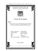 Nâng cao hiệu quả một số hoạt động quản trị nhân lực  tại Công ty cổ phần công nghệ viễn thông viteco