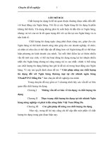 Giải pháp nâng cao chất luợng tín dụng đối với Ngân hàng thương mại tại chi nhánh ngân hàng NNo&PTNT Đống Đa