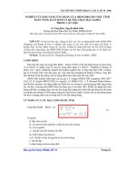 Nghiên cứu khả năng ứng dụng của Srim 2006