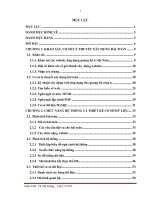 Tìm hiểu và xây dựng trang web mẫu quảng bá  thƣơng hiệu cho các công ty