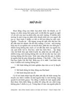 Tính toán nồng độ khí gây ô nhiễm từ nguồn thải ở Cầu Giấy