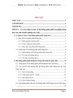 Nghiên cứu hệ thống phân phối sản phẩm tại xí nghiệp gốm Chu Đậu