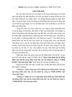 Quy trình đánh giá hệ thống kiểm soát nội bộ trong kiểm toán báo cáo tài chính do công ty TNHH KPMG Việt Nam thực hiện
