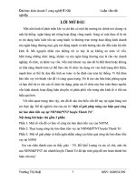 Một số giải pháp nâng cao hiệu quả công tác bảo đảm tiền vay tại NHN0&PTNT huyện Thanh Trì