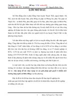 thực trạng và các giải pháp giải quyết ô nhiễm môi trường làng nghề xã Hữu Bằng