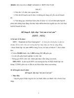 Kế hoạch  hội chợ: “trẻ em vì trẻ em” (SIFE –NEU)