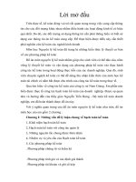 Vận dụng các phương pháp kế toán vào công tác kế toán doanh nghiệp.