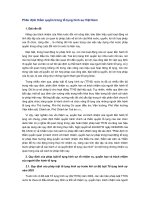 Phân định thẩm quyền trong tố tụng hình sự Việt Nam