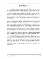 Quản lý rủi ro trong quá trình thẩm định dự án tại Ngân hàng Đông Nam Á chi nhánh Hai Bà Trưng. Thực trạng và giải pháp