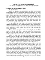 71 Cơ sở lý luận về vấn đề đào tạo nguồn nhân lực trong Công ty