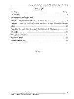 XÂY DỰNG TÌNH HUỐNG BÁO CÁO ĐÁNH GIÁ TÁC ĐỘNG MÔI TRƯỜNG CHIA VAI BẢO VỆ QUYỀN LỢI TRONG QUÁ TRÌNH THỰC HIỆN