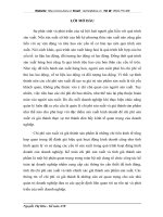 Hoàn thiện hạch toán chi phí sản xuất và tính giá thành sản phẩm tại công ty TNHH Giang Hồng