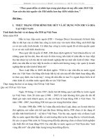 Theo quan điểm cá nhân bạn trong giai đoạn từ nay đến năm 2010 Việt Nam nên thu hút nguồn vốn FDI nhiều hơn hay ODA nhiều hơn