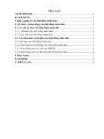 tổ chức và hoạt động của hội đồng nhân dân