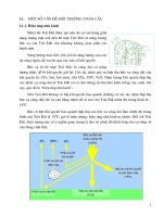 một số vấn đề môi trường toàn cầu