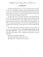 Quan điểm toàn diện trong việc xem xét Việt Nam gia nhập WTO